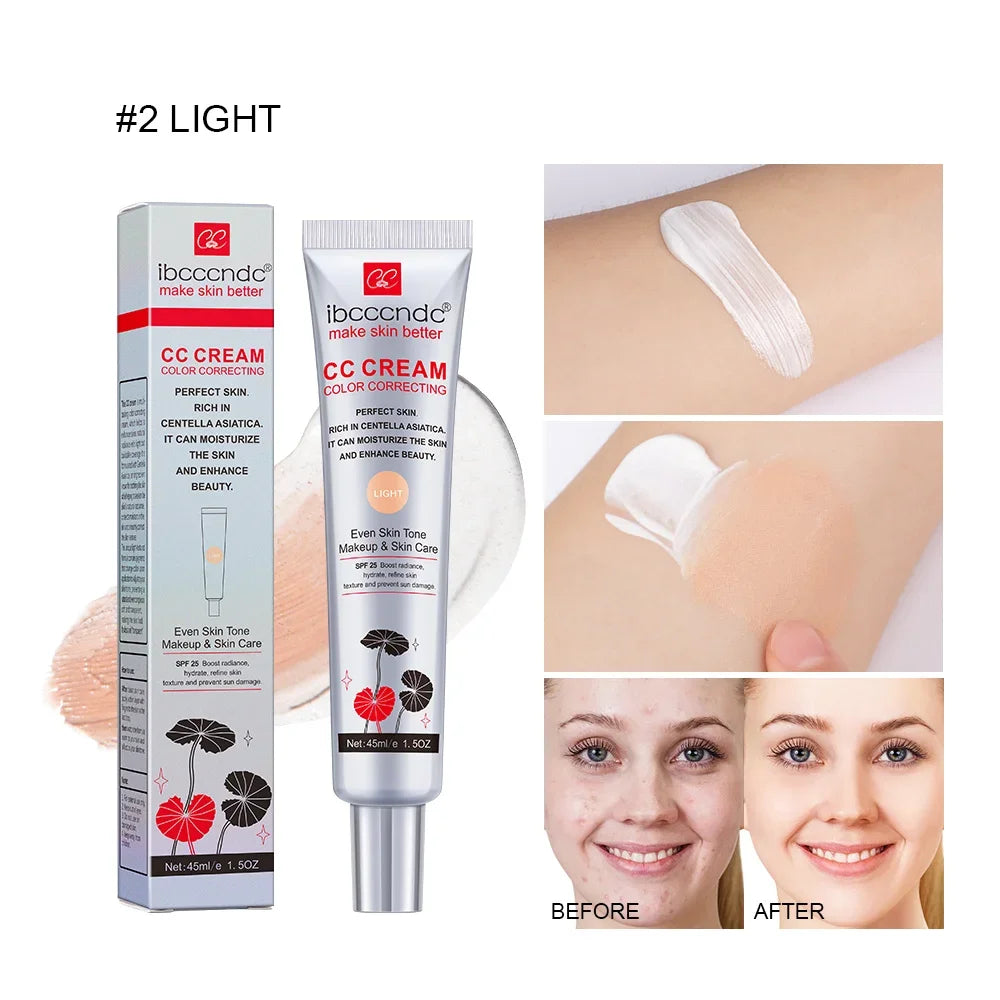 Female Makeup Base ErborianCC Cream Concealer Full Coverage Foundation Cream for Face Cosmetics Moisture Beauty Health