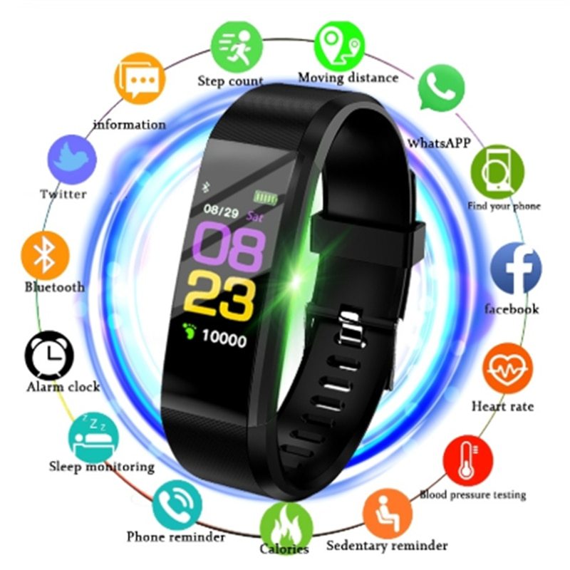 Fitness Tracker 115plus Smart Watch Fernbedienung