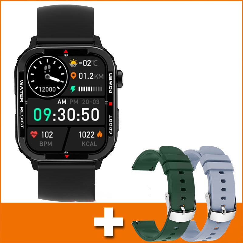 Bluetooth-Sport-Smartwatch zur Überwachung des Blutdrucks und des Blutsauerstoffs