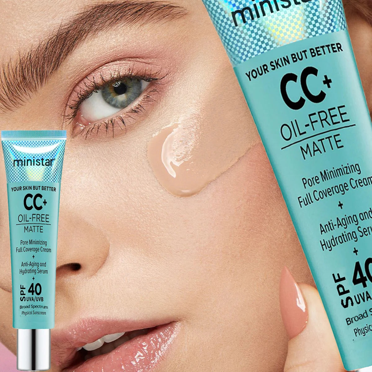 CC cream moisturizing foundation make-up concealer whitening oil control waterproof cosmetics