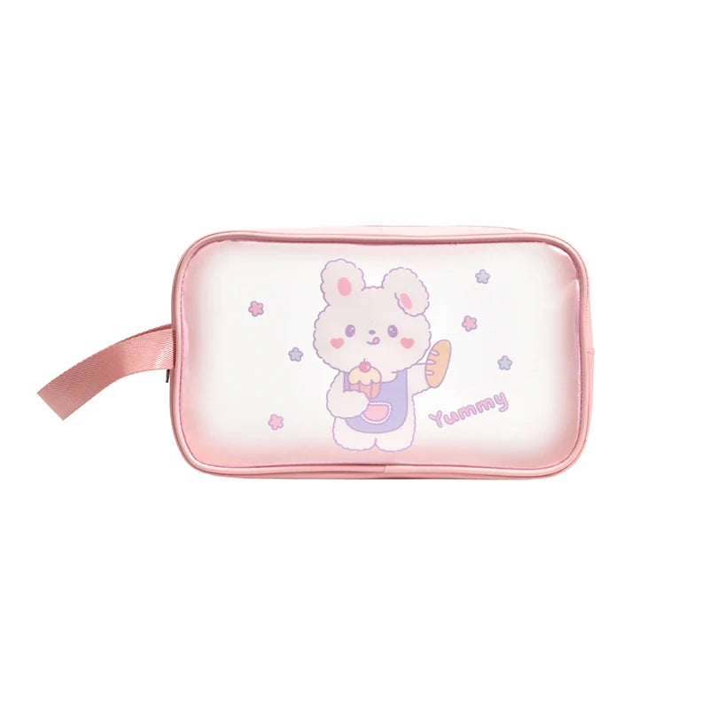 Transparent Cosmetic Bag - Travel Organizer, Fashion Small/Medium/Large Toiletry Bags, Makeup Pouch Storage