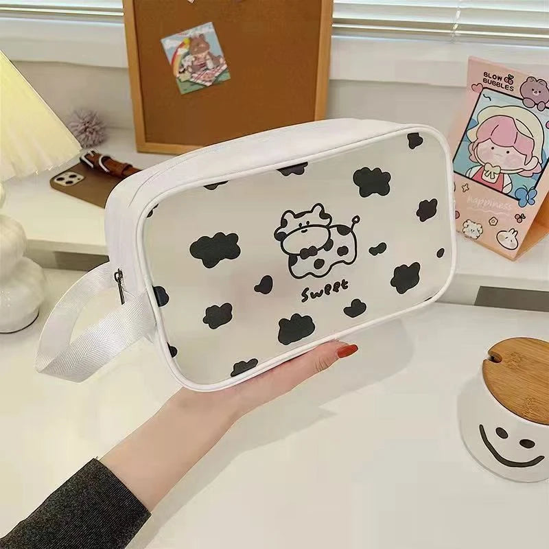Transparent Cosmetic Bag - Travel Organizer, Fashion Small/Medium/Large Toiletry Bags, Makeup Pouch Storage