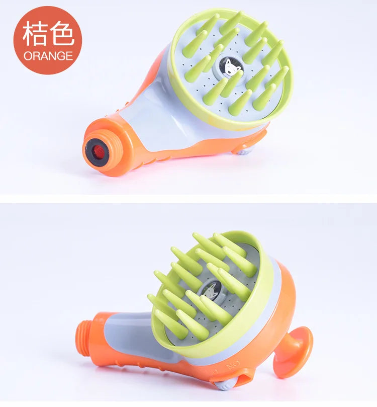 Pet showerhead, specially designed for dogs, shower spray, water faucet, pressure-increasing nozzle, foaming device, reinforced