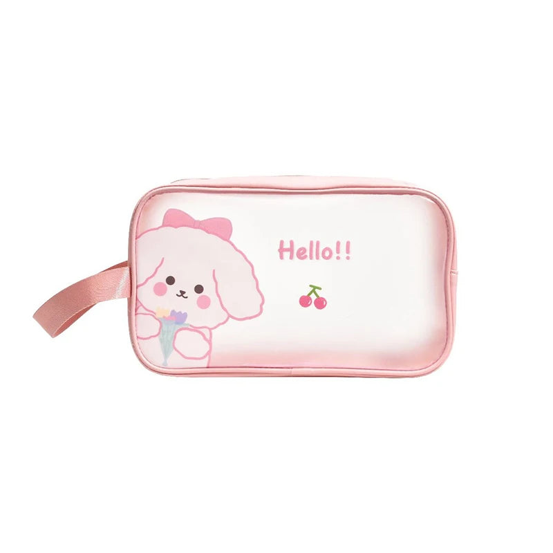 Transparent Cosmetic Bag - Travel Organizer, Fashion Small/Medium/Large Toiletry Bags, Makeup Pouch Storage