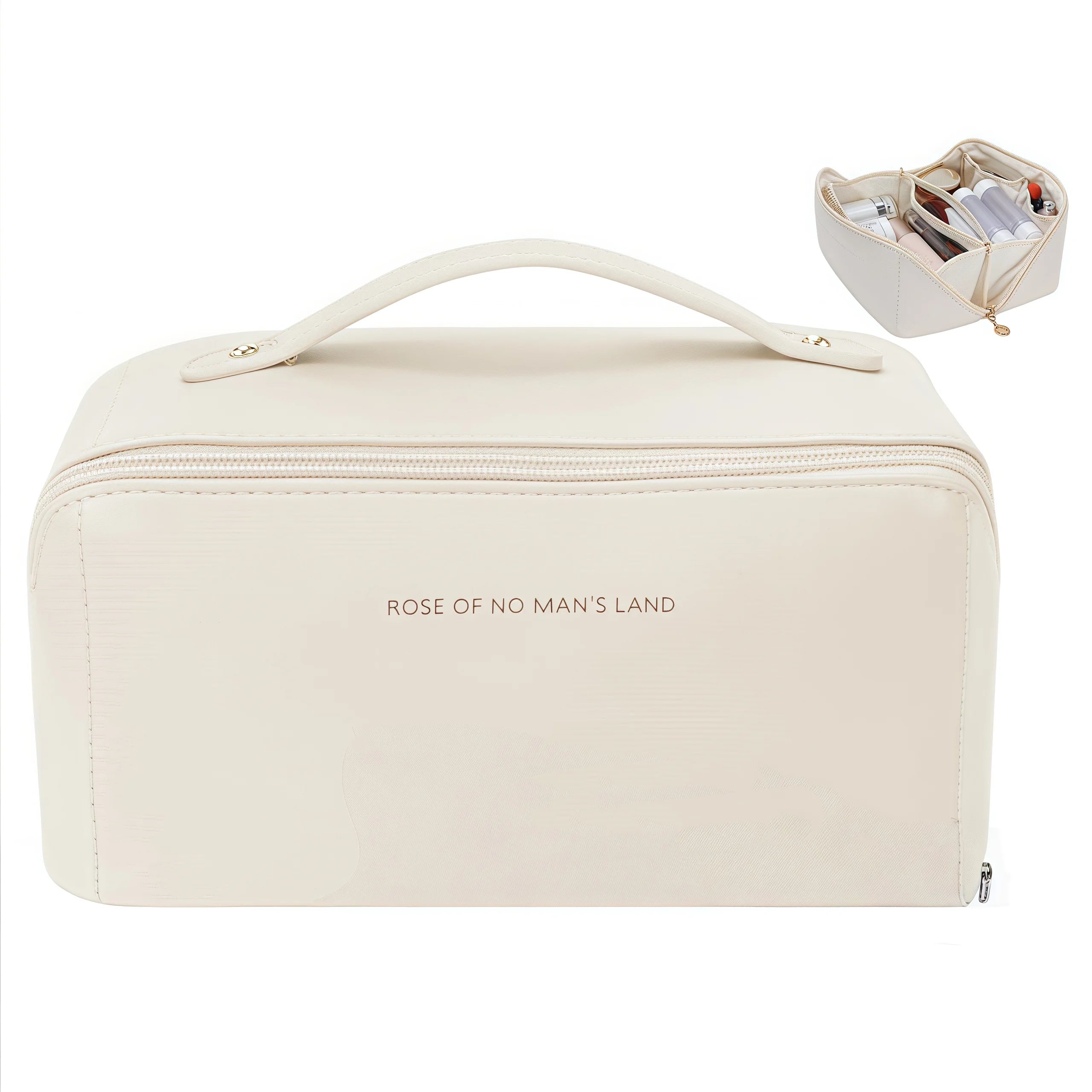 Cosmetic bag new portable, women's travel large capacity toiletry bag, high-end simple, makeup storage bag, cosmetic storage bag
