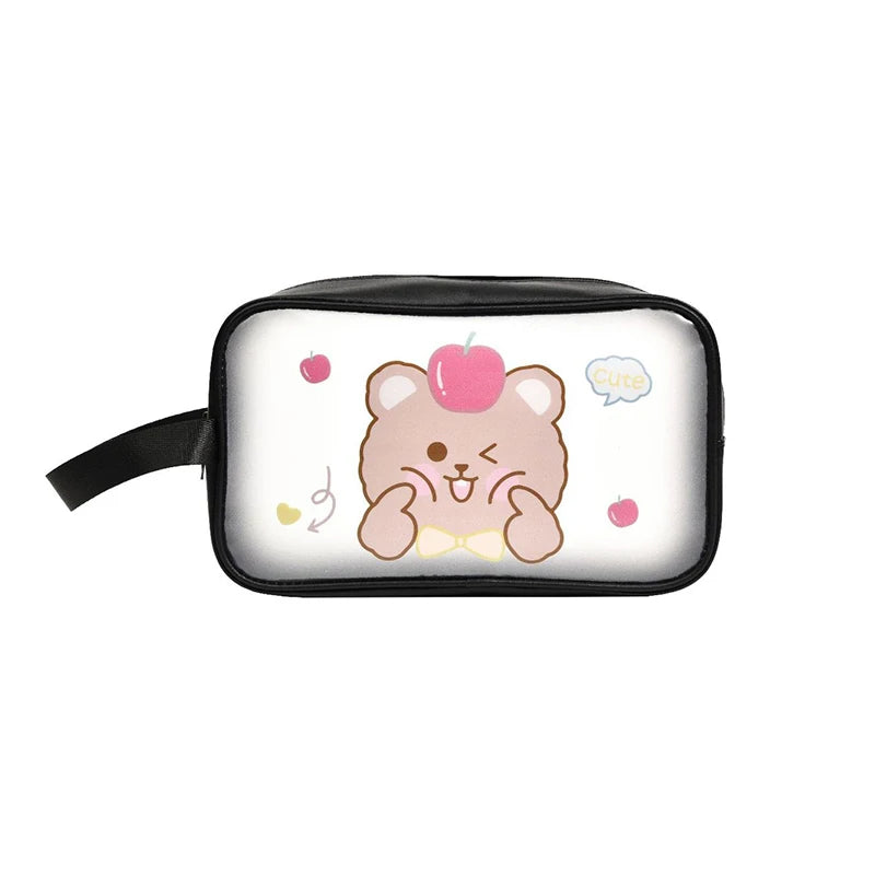 Transparent Cosmetic Bag - Travel Organizer, Fashion Small/Medium/Large Toiletry Bags, Makeup Pouch Storage