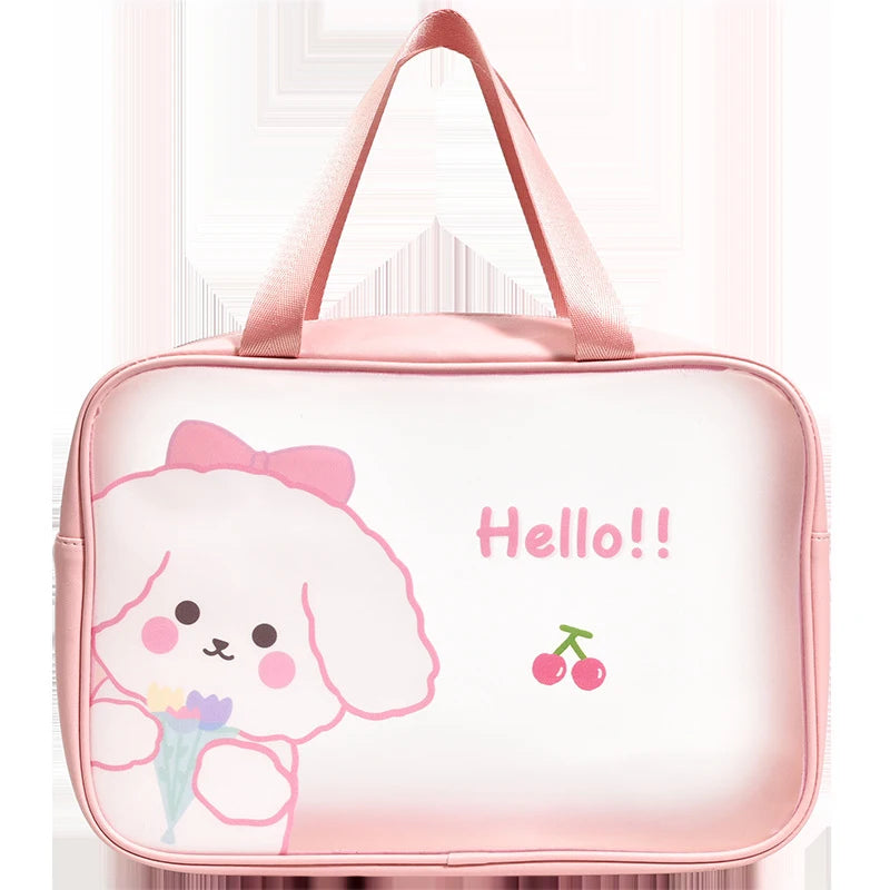 Transparent Cosmetic Bag - Travel Organizer, Fashion Small/Medium/Large Toiletry Bags, Makeup Pouch Storage