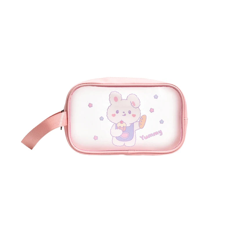 Transparent Cosmetic Bag - Travel Organizer, Fashion Small/Medium/Large Toiletry Bags, Makeup Pouch Storage