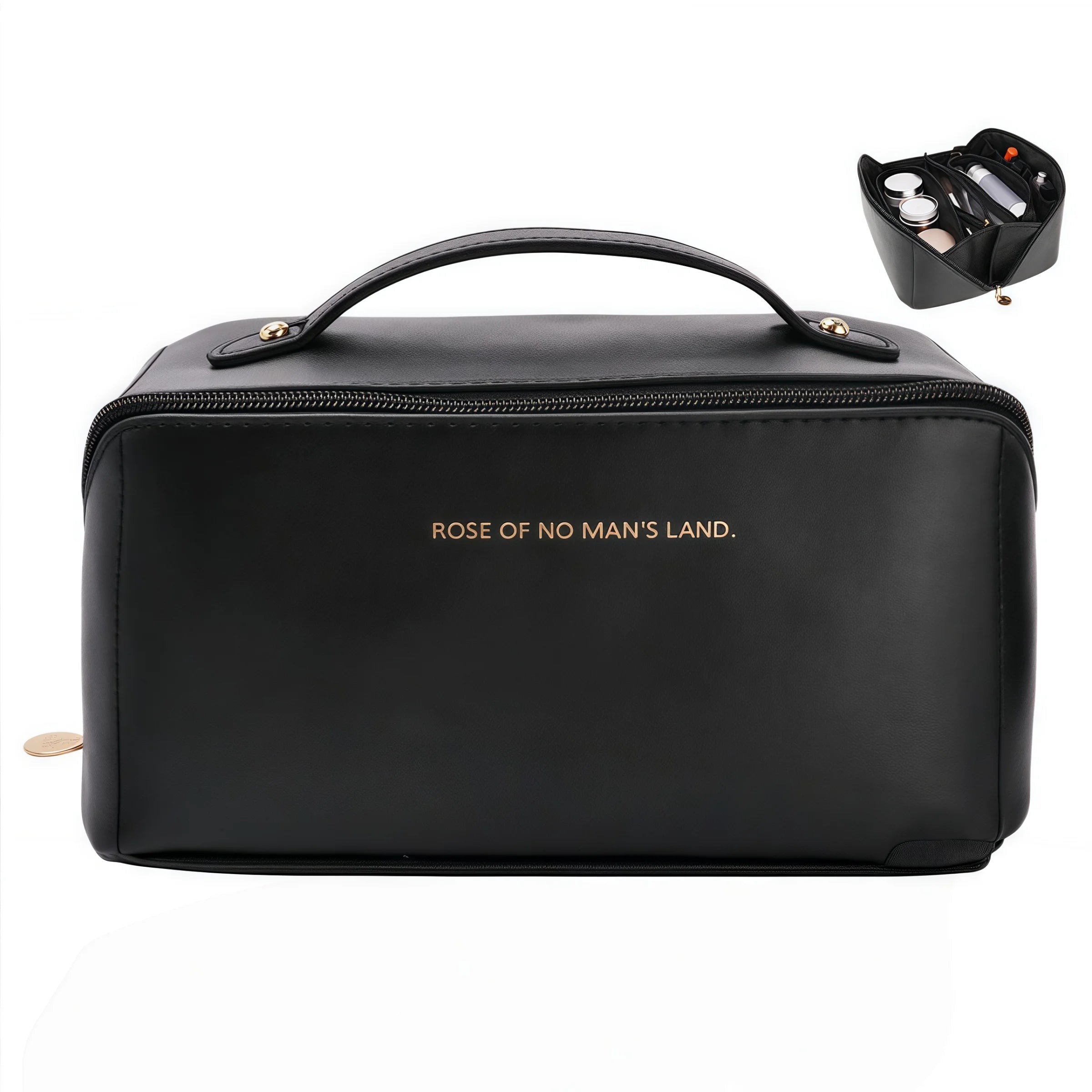 Cosmetic bag new portable, women's travel large capacity toiletry bag, high-end simple, makeup storage bag, cosmetic storage bag