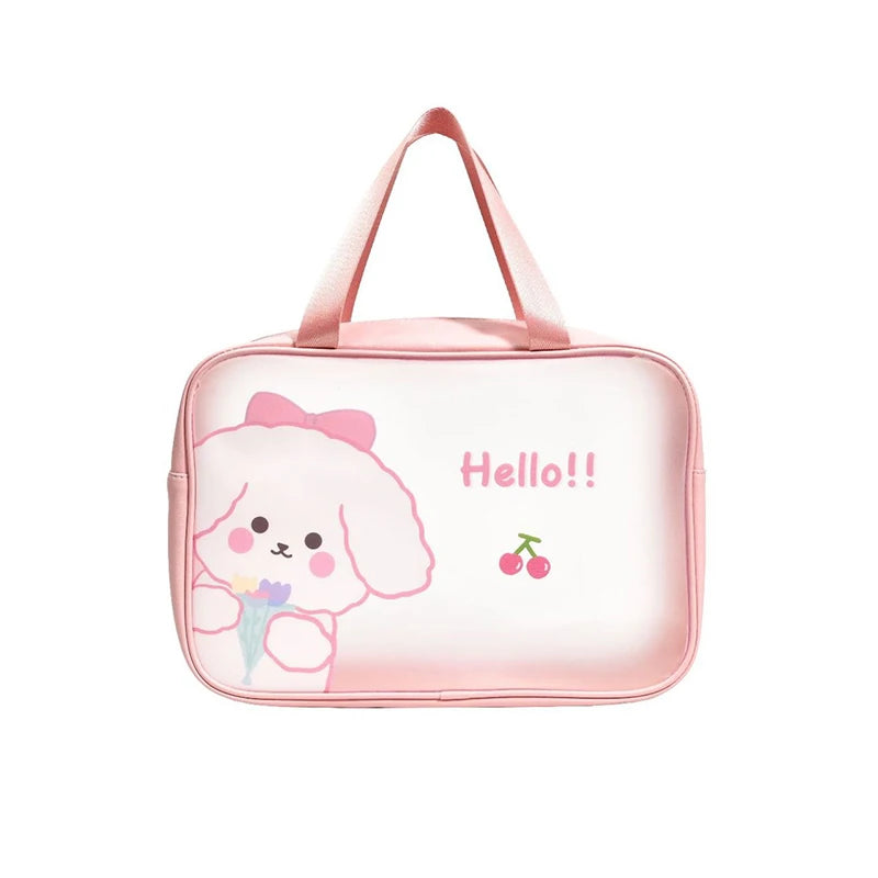 Transparent Cosmetic Bag - Travel Organizer, Fashion Small/Medium/Large Toiletry Bags, Makeup Pouch Storage