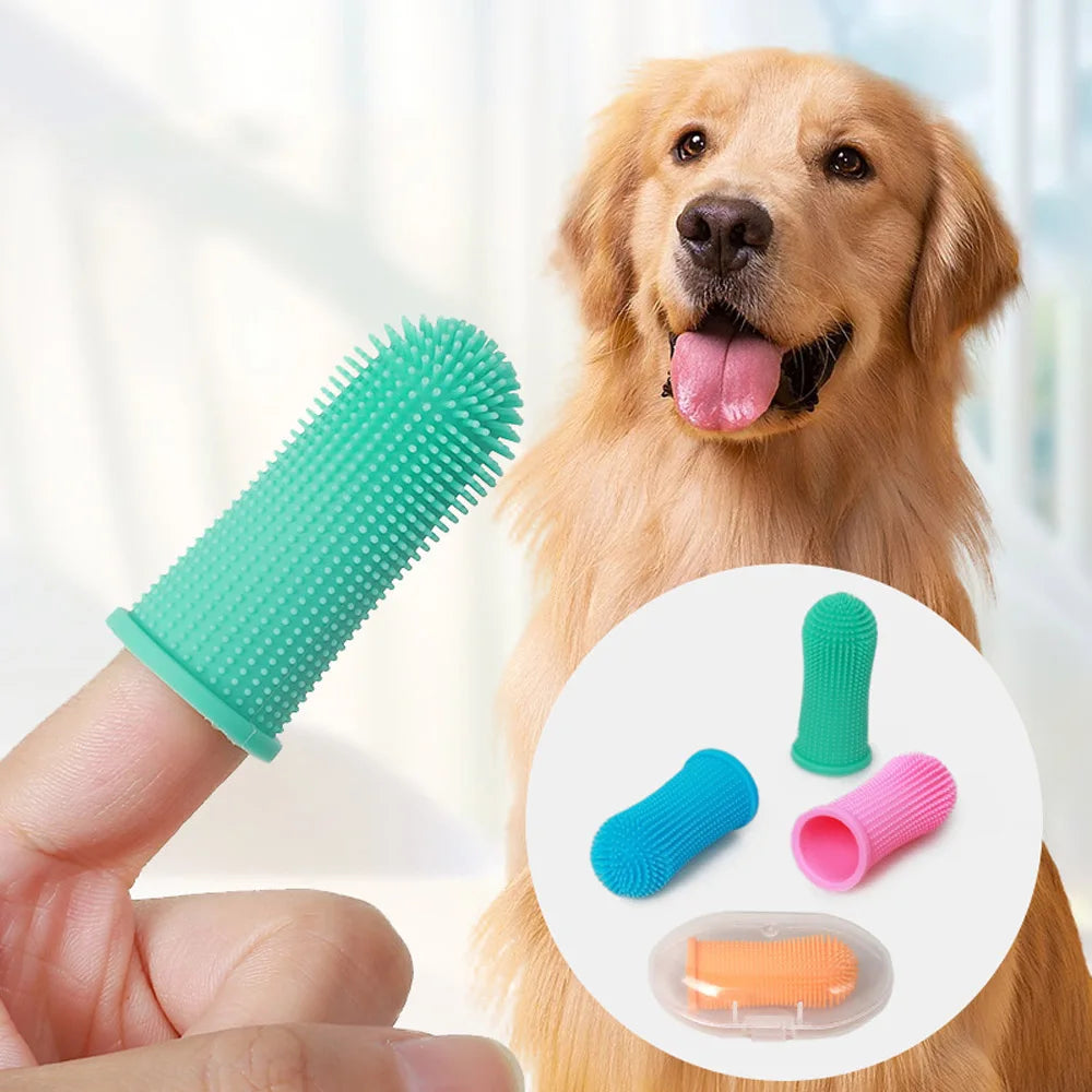 pet finger toothbrush Pet Products cat toothbrush for dog products teeth cleaning for small dogs cats clean teeth Puppy